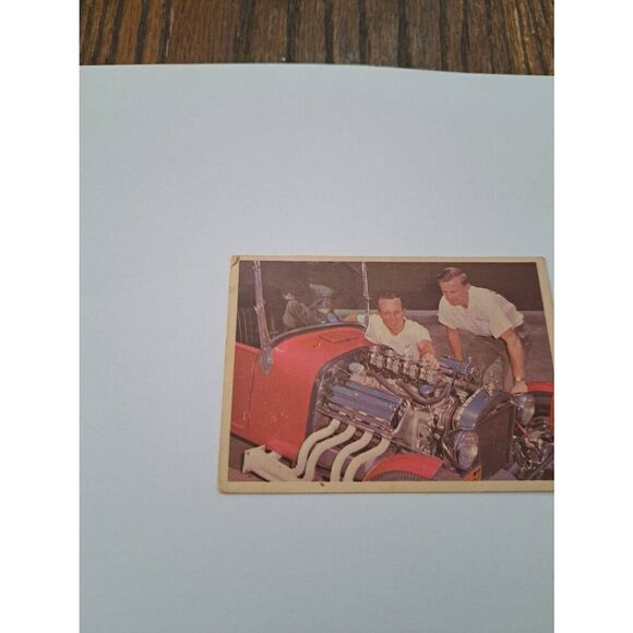 Vintage 1965 Hot Rod Magazine #30 Abandoned 1927 Ford Model T Trading Card - Picture 2 of 4